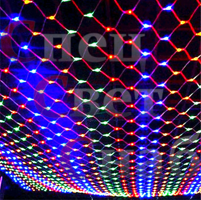Светодиодная гирлянда-сетка мульти 2 х 1,5 м